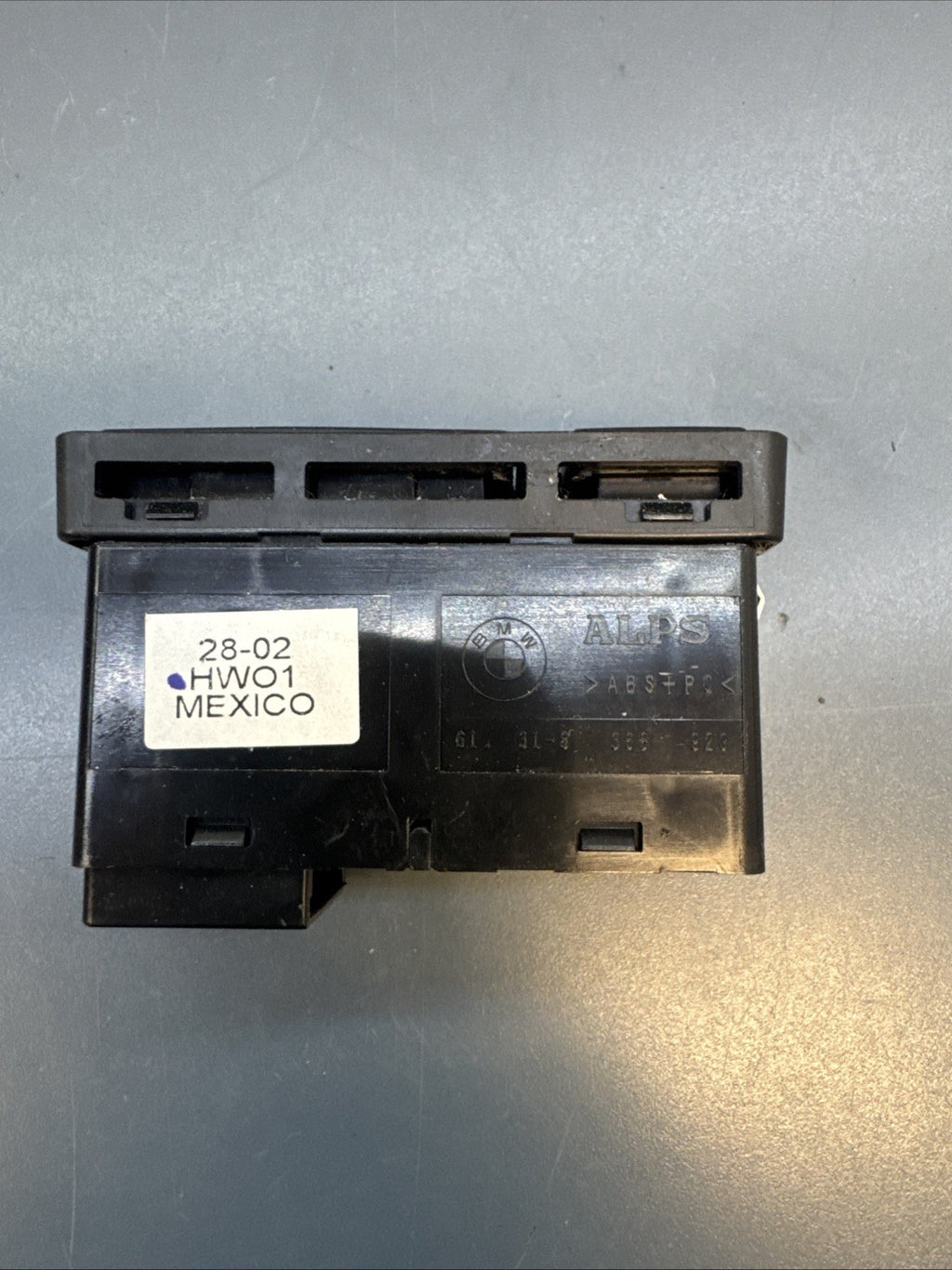 02-08 BMW Z4 E85 E86 X5 E53 Center Lock Emergency Hazard Switch 8368920 OEM