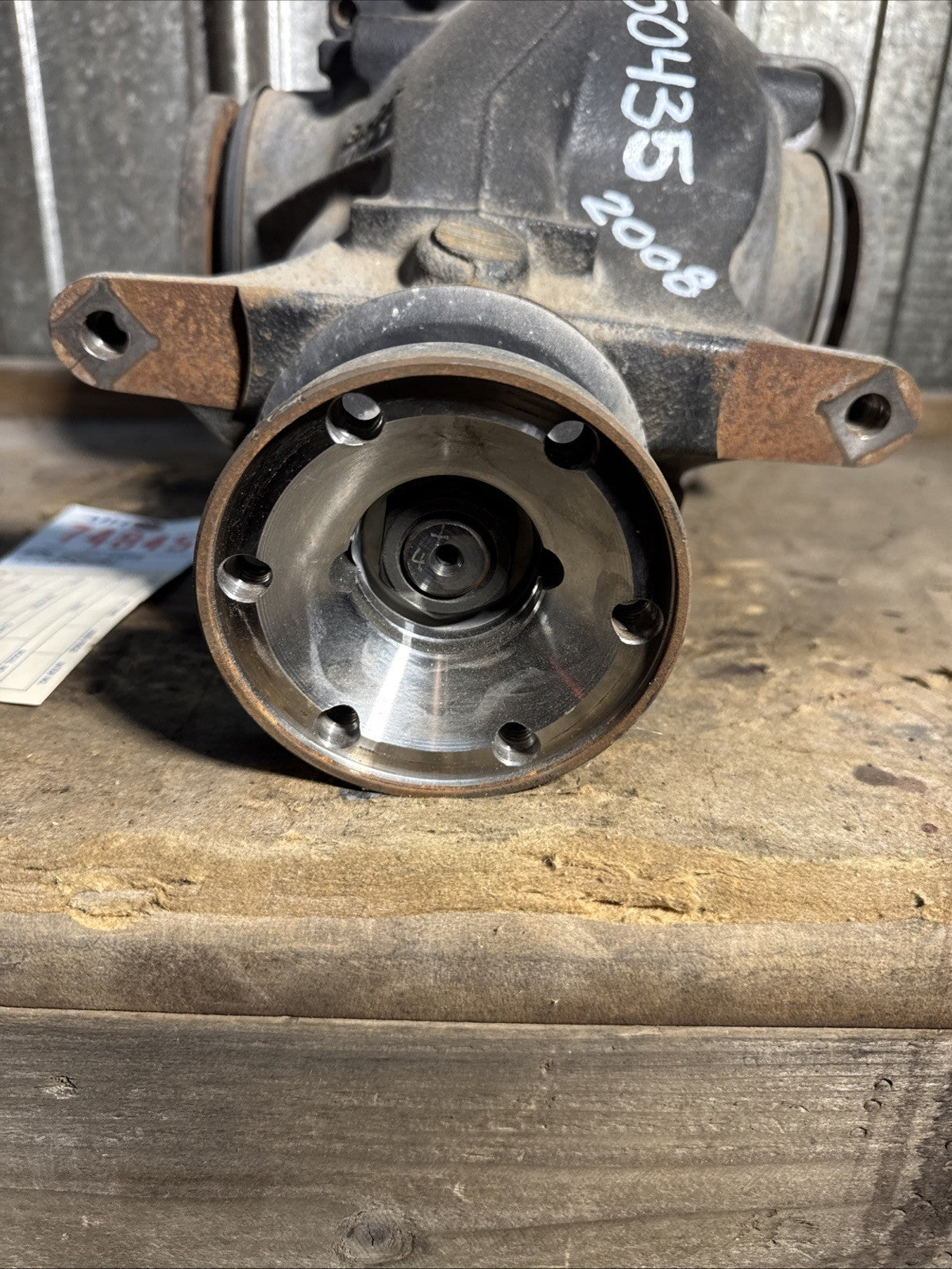 BMW REAR DIFFERENTIAL E60 SERIES 550i FINAL DRIVE 3.38 7555727
