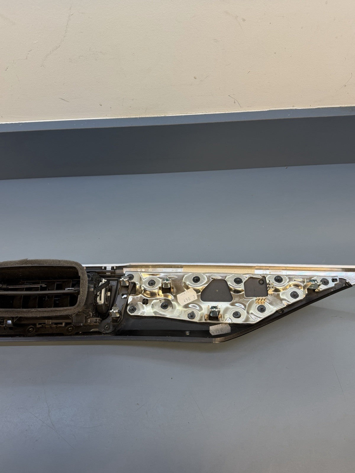 12-15 BMW F30 328i 335i Center Dash Trim Molding W/ Air Vents 9218552 OEM