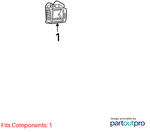 01-06 BMW E46 325 328 330 M3 RIGHT PASSENGER DASH AC AIR VENT GRILL OEM 8361898