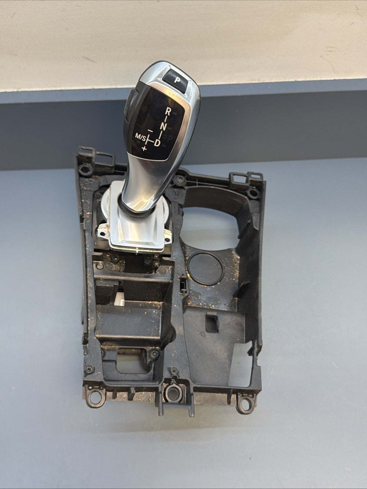 07-13 BMW X5 E70 Floor Gear Shifter Selector W/ Bezel 9164483 Oem