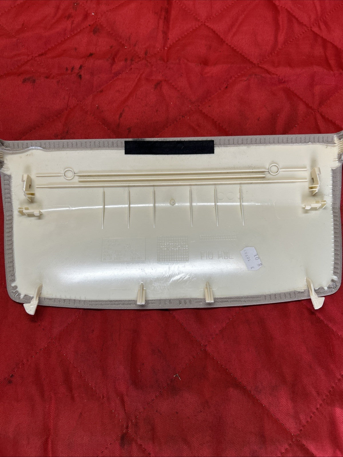 11-16 BMW F10 528 535 550 Rear Third Brake Stop Light Cover Trim 9173446 BEIGE