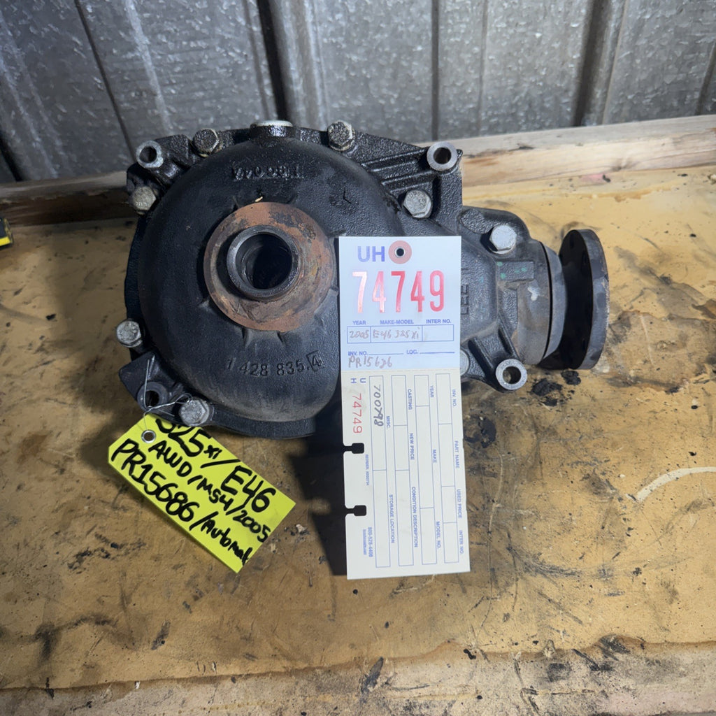 Front Differential Carrier Final 3.46 Drive AWD Diff OEM BMW E46 325XI 7500798