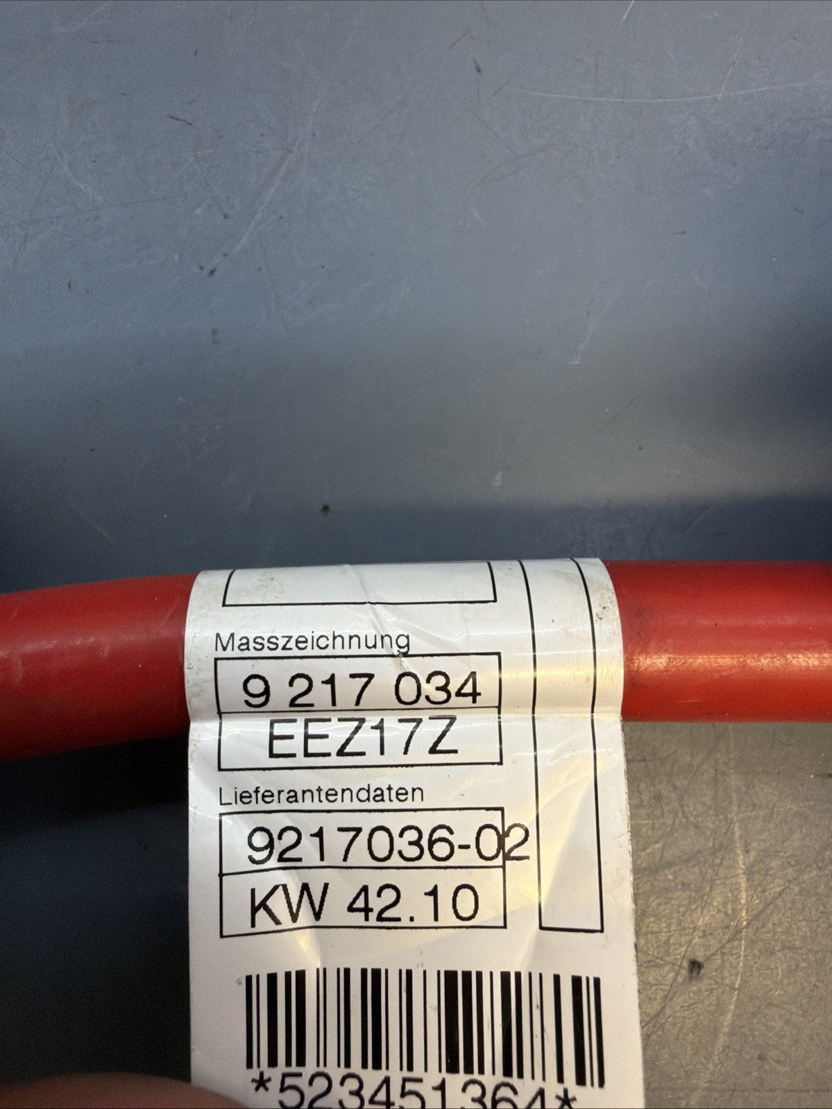 2011-2016 BMW 528i 535i 550i Positive (+) Battery Cable 9217036 9217034