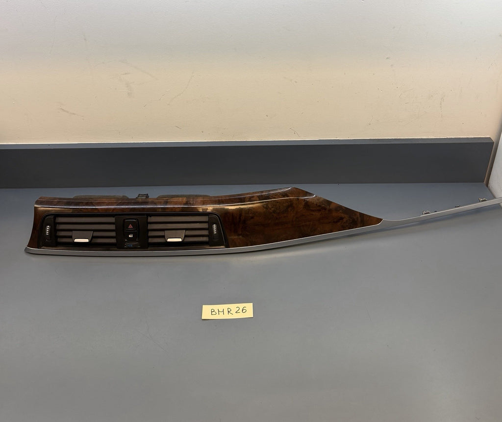 12-15 BMW F30 328i 335i Center Dash Trim Molding W/ Air Vents 9218552 OEM