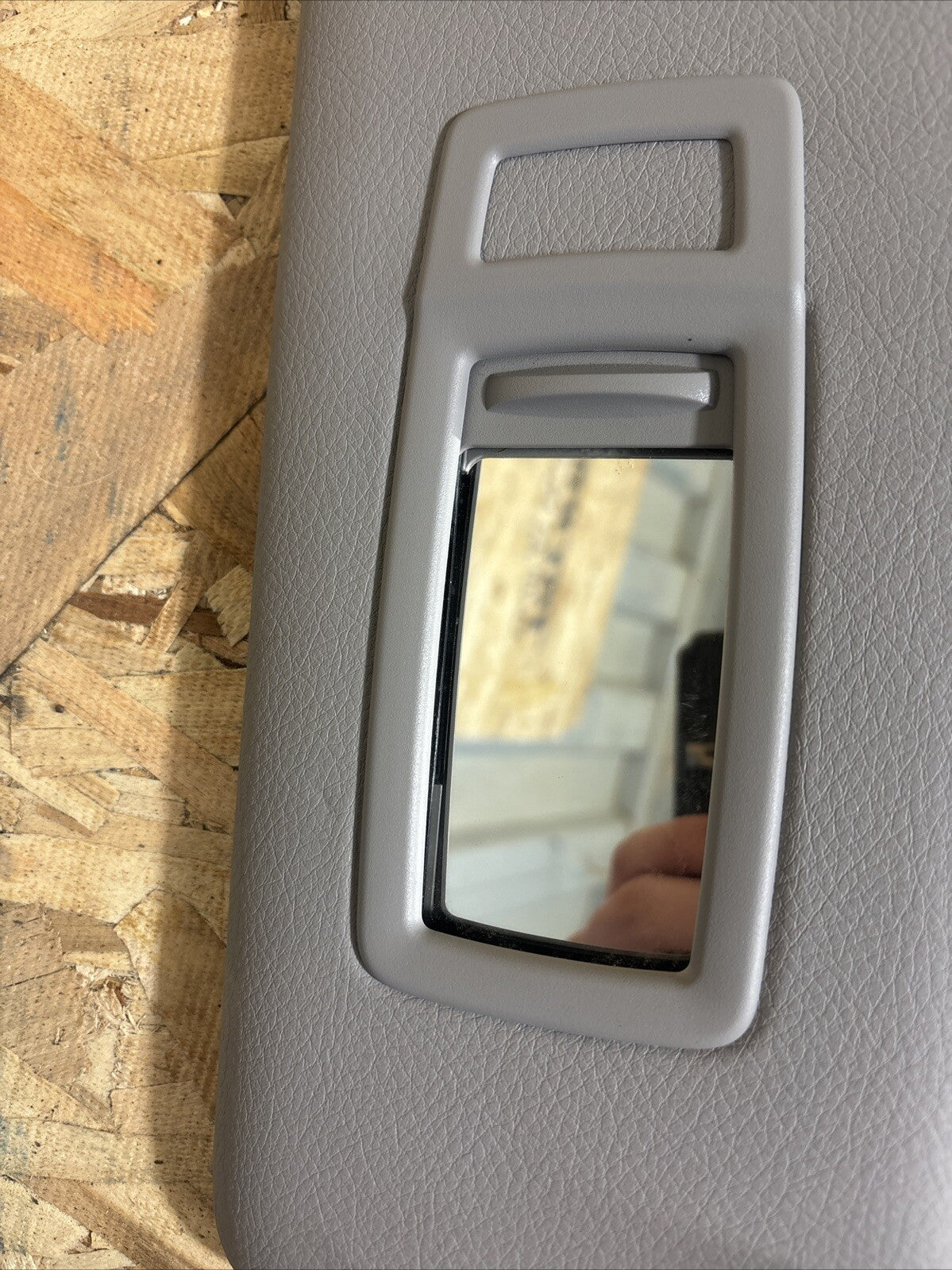 12-14 BMW F30 328i 335i SUNVISOR SUN VISOR FRONT LEFT DRIVER OEM 082823