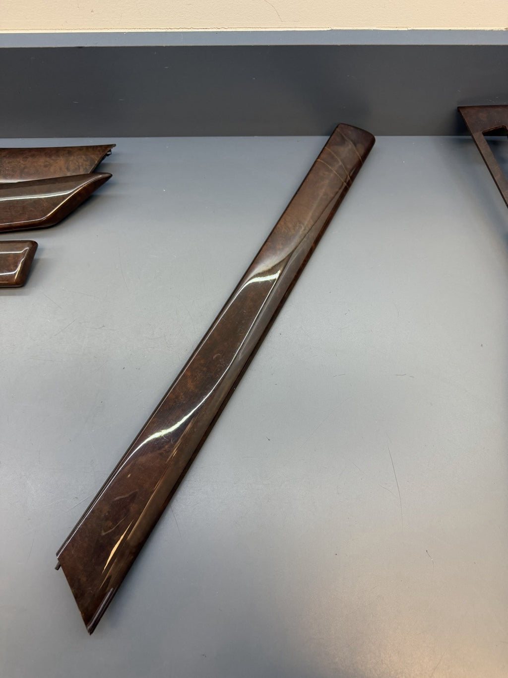 00-06 OEM BMW E46 Sedan Dash Door Center Console Wood Brown Interior Trim Set