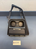 12-18 BMW F30 320i xDrive Center Console Cup Holder Ashtray Panel Trim 9218925