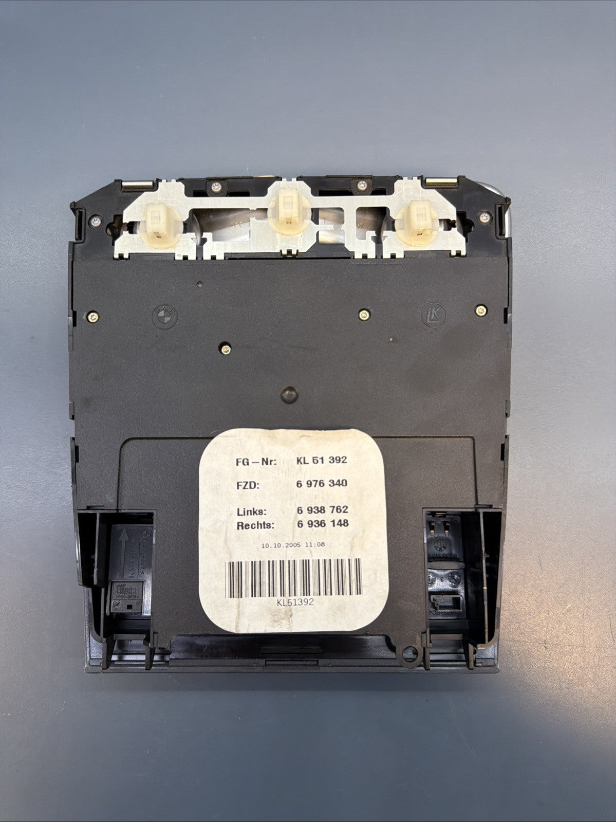 06-13 BMW E90 E92 328I 330I 335I Front Reading Dome Light Switch Panel USED OEM