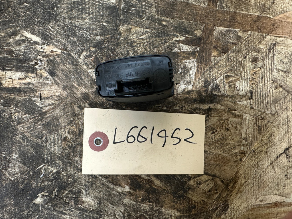 BMW 2007-2014 E70 X5 FRONT HAZARD BUTTON DOOR LOCK CONTROL SWITCH OEM 6919506