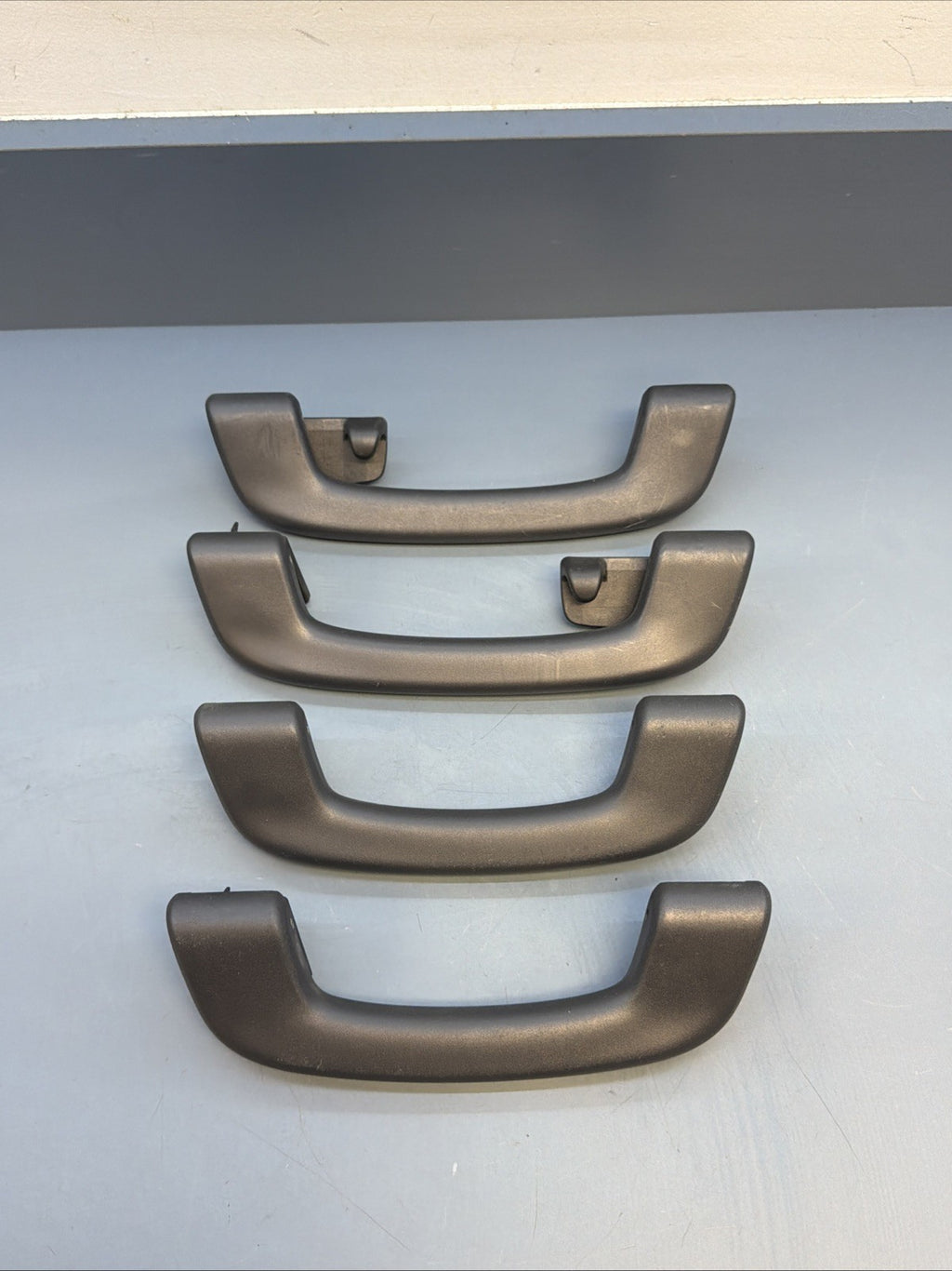 12-18 OEM BMW F30 F10 F80 X3 F25 INTERIOR ROOF TOP GRAB HANDLE SET of 4 BLACK