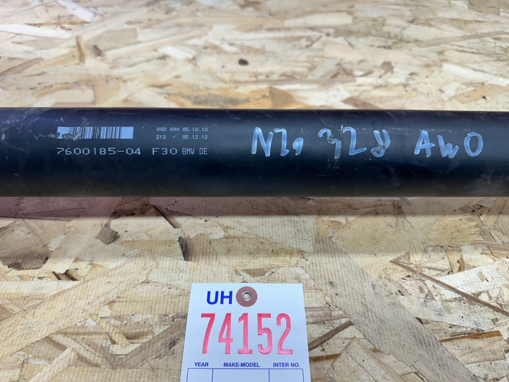 OEM BMW REAR DRIVESHAFT FITS AUTO 11-19 F3X 318 320 328 420 7600185