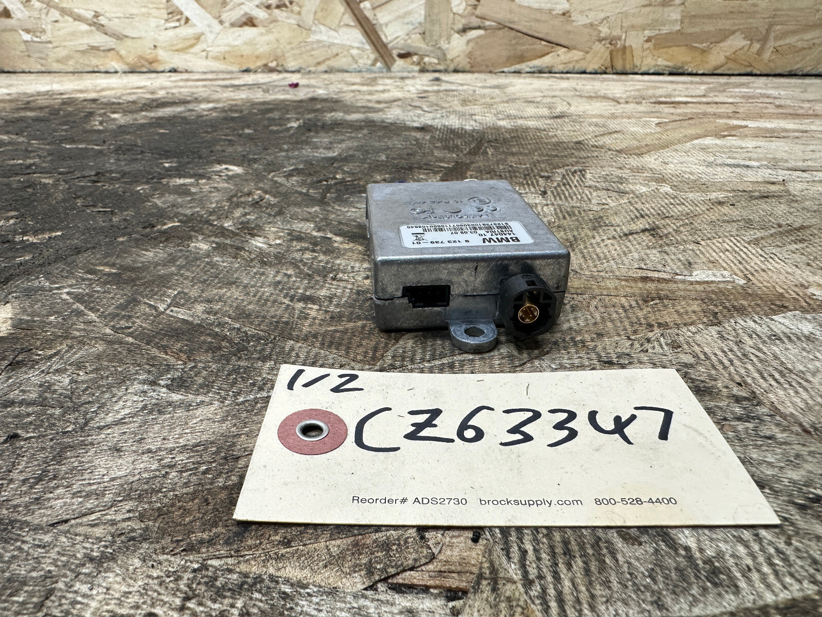 BMW 07-10 1/3/5/6/7 SERIES Z4 USB AUDIO INTERFACE HUB OEM 9123739