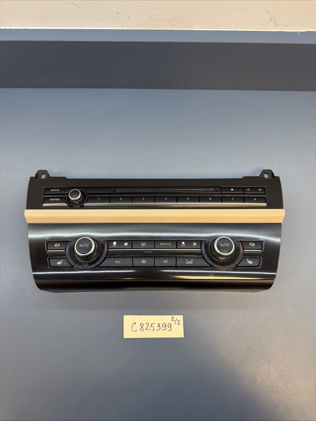 2011-2016 BMW 528i 535i 550i F10 AC Heater Climate Control Temperature 9306156