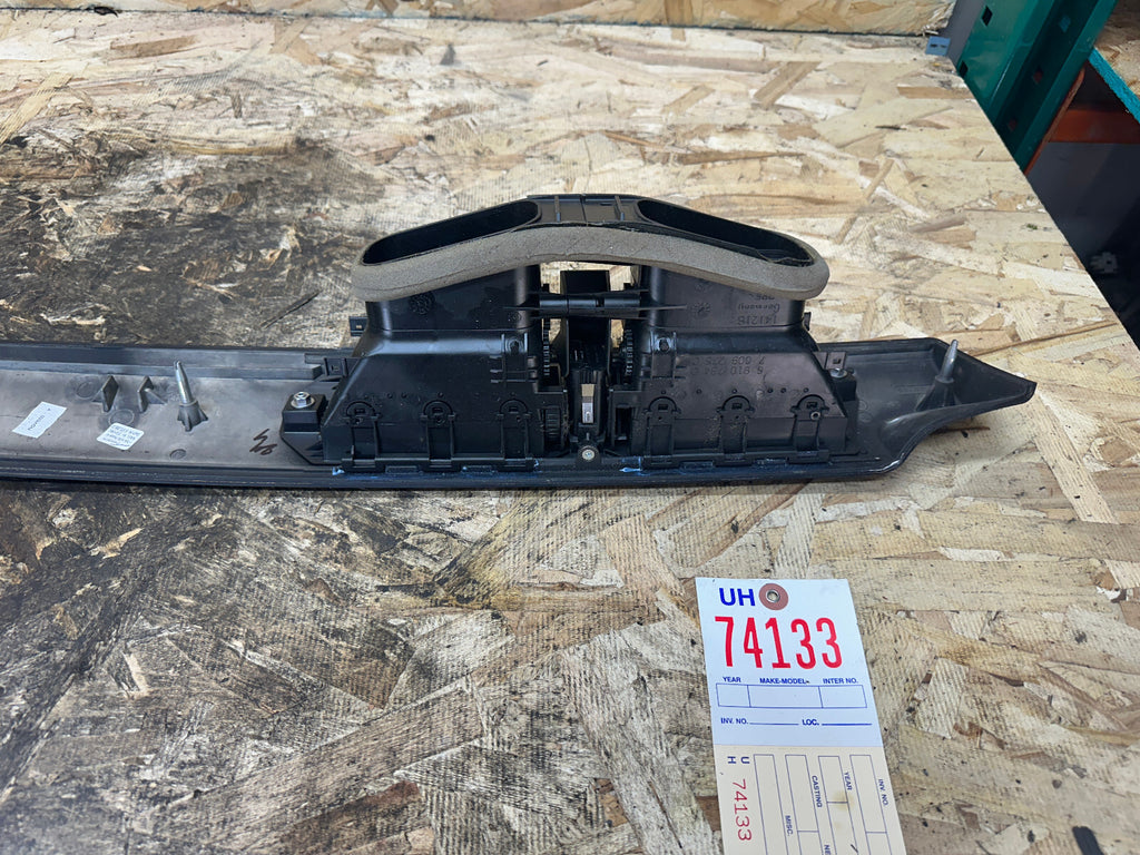 BMW 2001-2010 5 SERIES CENTER DASH POPLAR WOOD VENT TRIM OEM 6970268