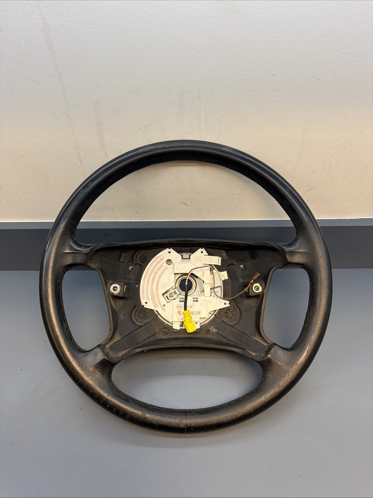 BMW E36 328I 318I 320I 323I 325I Z3 Steering Wheel Black Leather OEM 1092038