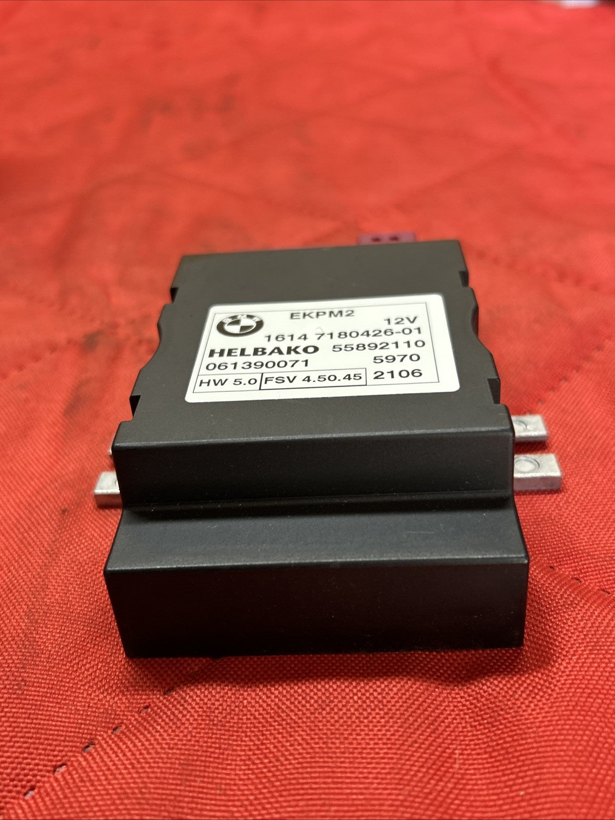 06-14 BMW E90 E92 E88 E70 E89 EKPM2 EKP M2 Fuel Pump Control Module 7209286