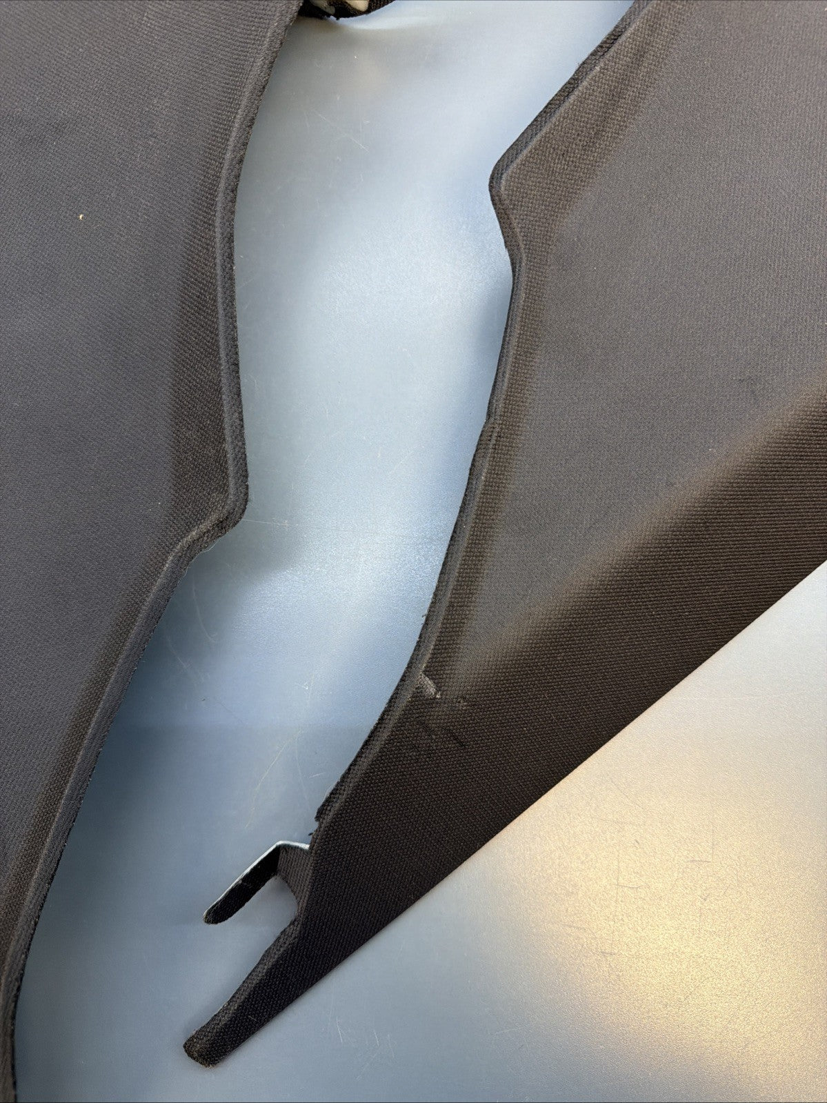 Left & Right Side Rear C Pillar Cover Trim Panel Pair OEM BMW E92 Black 7117473