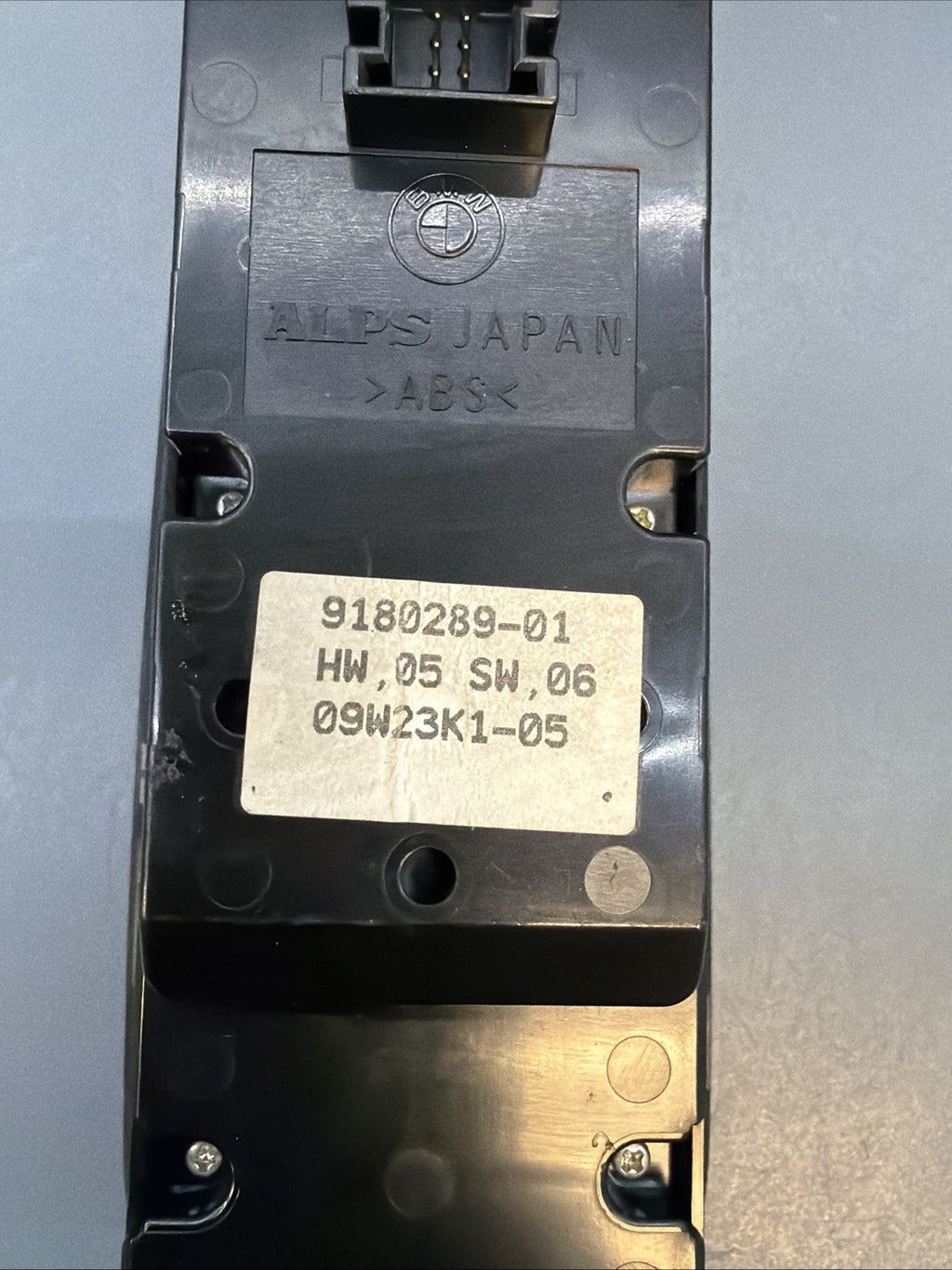 08-13 Bmw E88 1 Series Convertible Master Window Lifter Switch Button 9180289