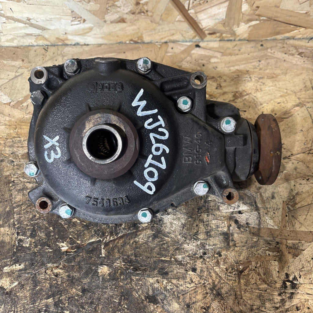 Front X3 E83 Differential Carrier Final 4.44 Drive AWD Diff OEM BMW 31507603002