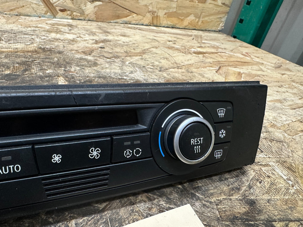 BMW 2006-2012 E90 BROKEN FOR PARTS CLIMATE CONTROL SWITCH PANEL OEM 9162983
