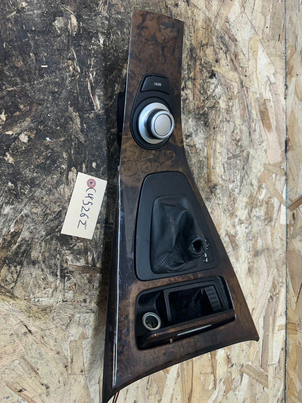 BMW 2007-2011 E9X 3 SERIES CENTER CONSOLE TRIM+iDrive CONTROLLER OEM 7137484