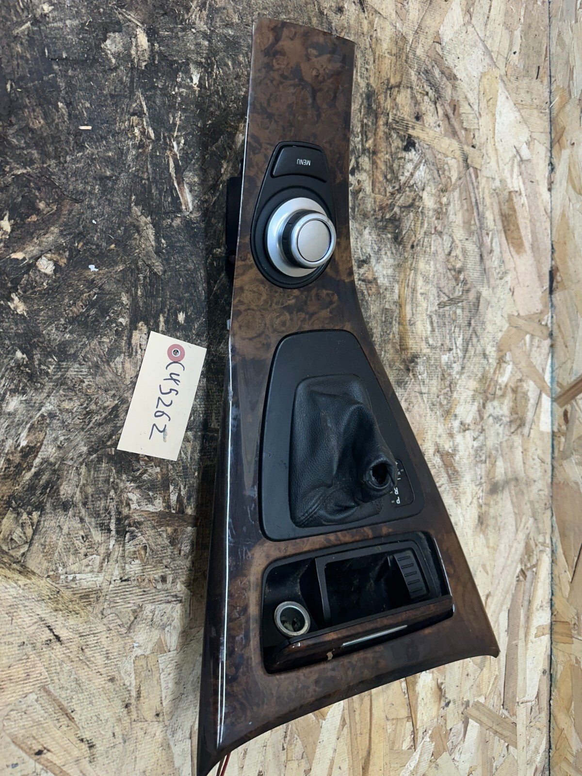 BMW 2007-2011 E9X 3 SERIES CENTER CONSOLE TRIM+iDrive CONTROLLER OEM 7137484