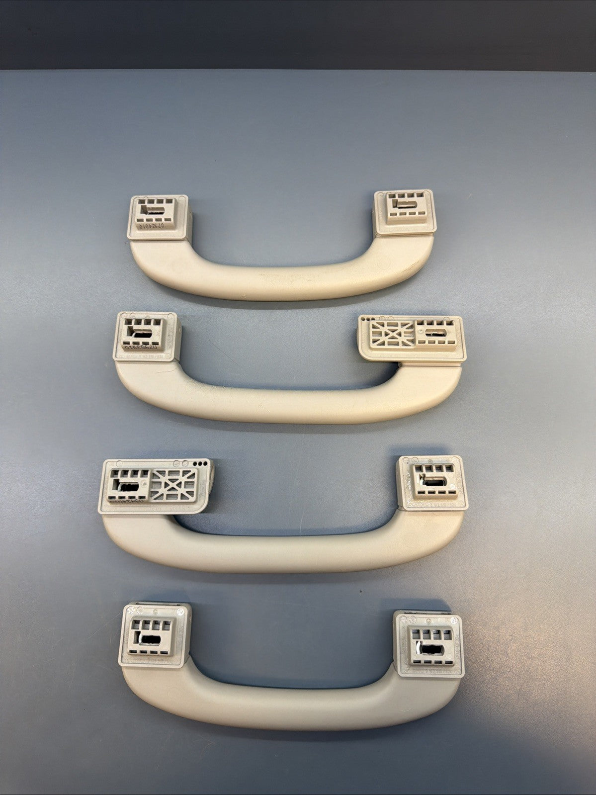 2009 2010 2011 BMW 328i 335i E90 Sedan Grab Handle Set Grey 4pc OEM 9143530
