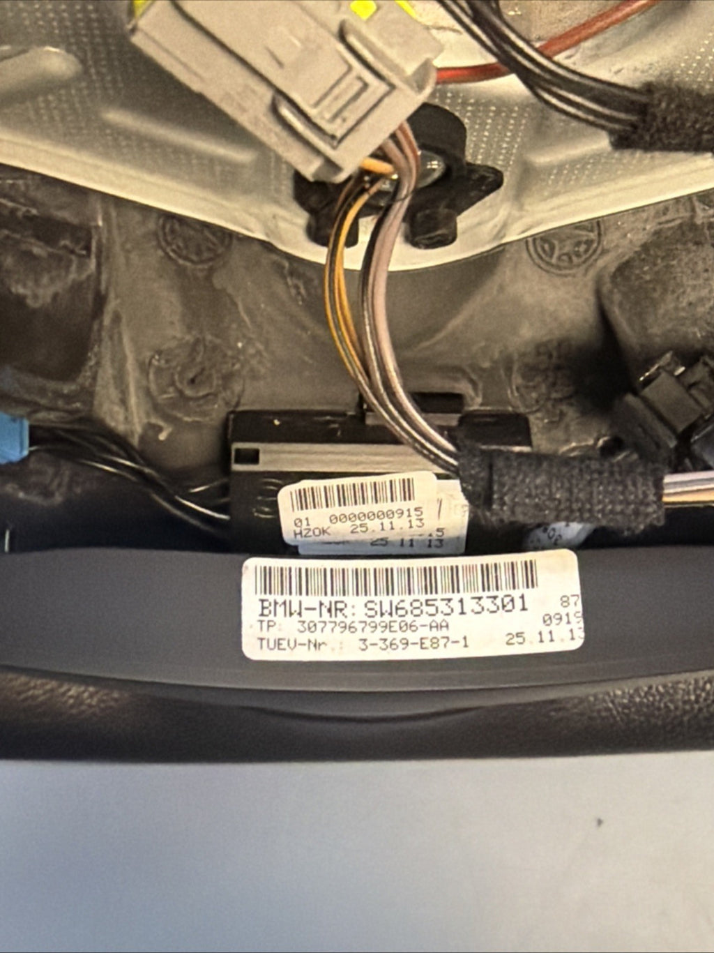 07-13 BMW X1 E84 Sport Steering Wheel Heated Leather W/O Paddles LCI OEM 6853133