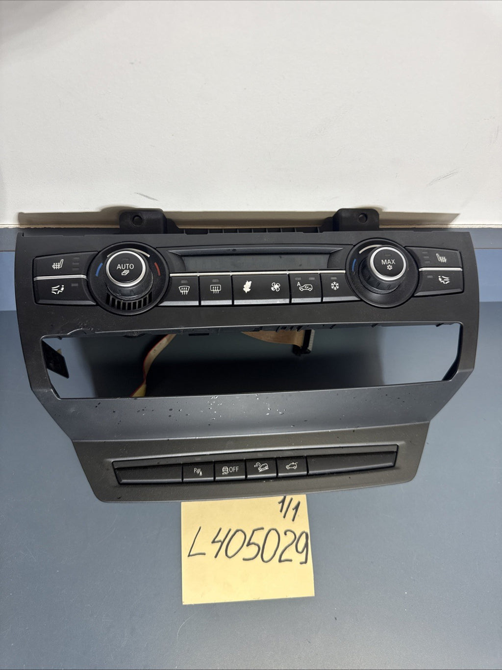 07-14 BMW E70 E71 X5 X6 Dashboard AC Heated Climate Control PDC Switch Panel OEM