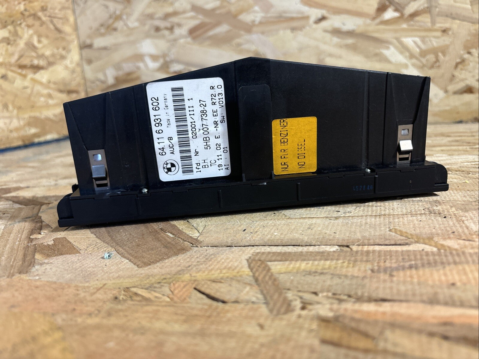2001 - 2006 Fits Bmw 3 Series E46 Ac Temperature Climate Control Unit 6931602