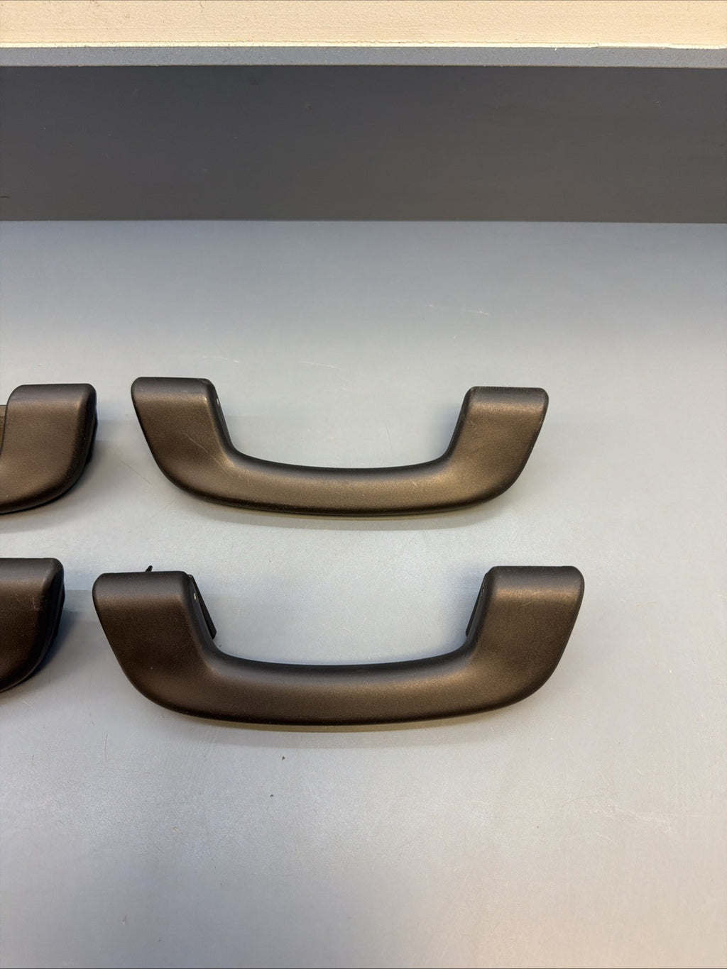 11-17 BMW F25 X3 SET OF 4 FRONT & REAR OVERHEAD GRAB HANDLE BLACK OEM