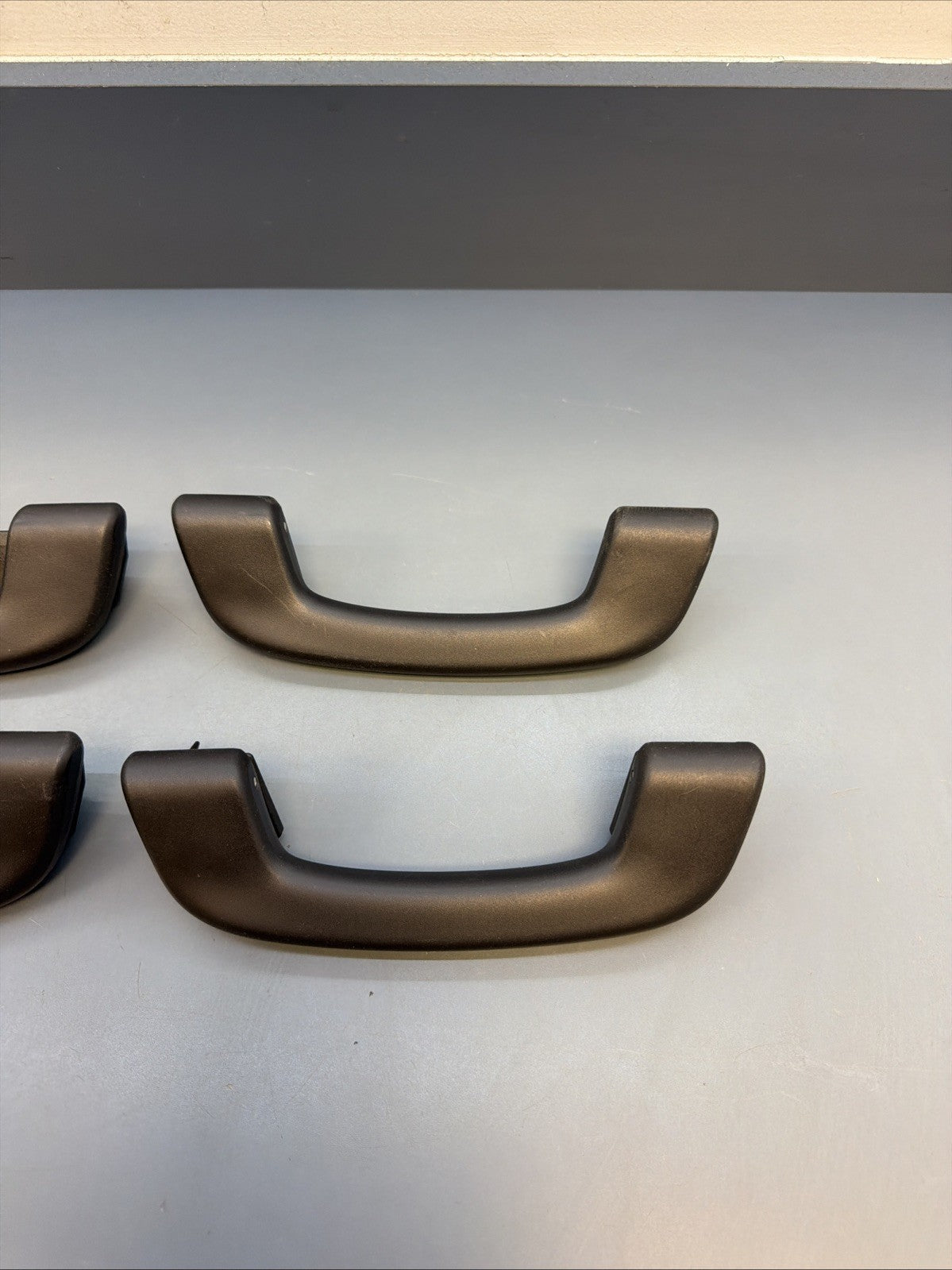 11-17 BMW F25 X3 SET OF 4 FRONT & REAR OVERHEAD GRAB HANDLE BLACK OEM