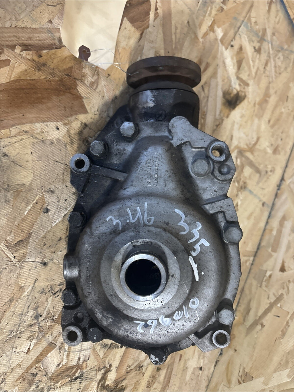 2008 335 E90 Front Differential Carrier Final 3.46 Drive AWD Diff OEM BMW