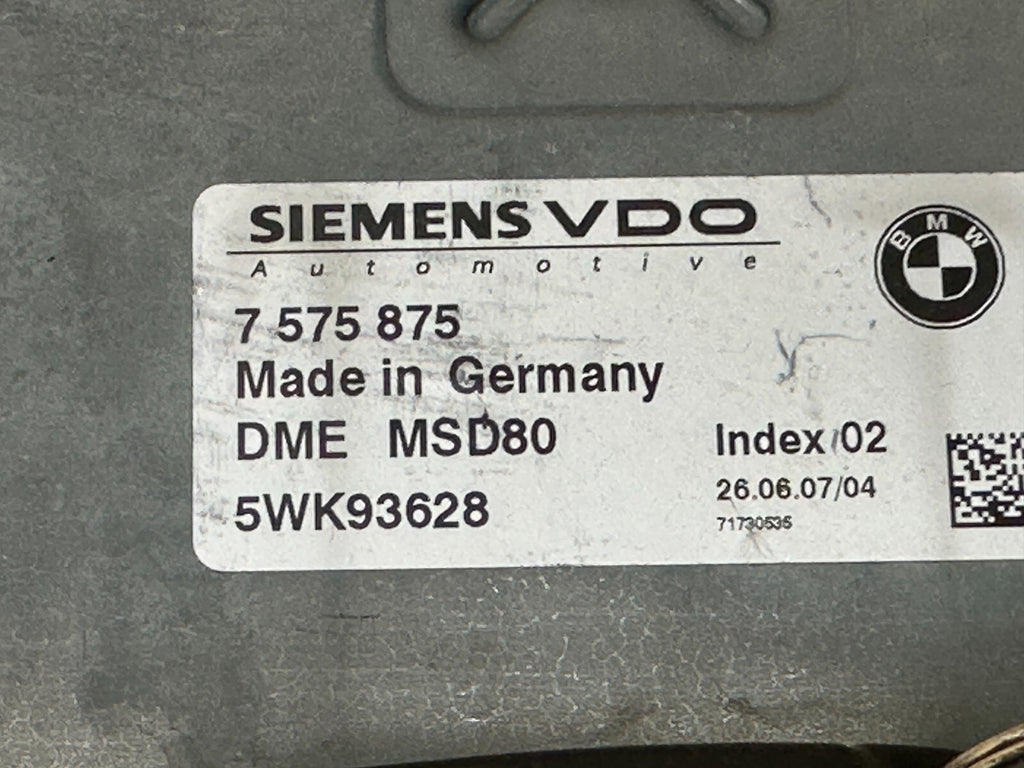 BMW 7-10 E60 E90 E82 N54 ENGINE ECU+CAS IMMOBILIZER+KEY VIN MATCHED OEM 7575875