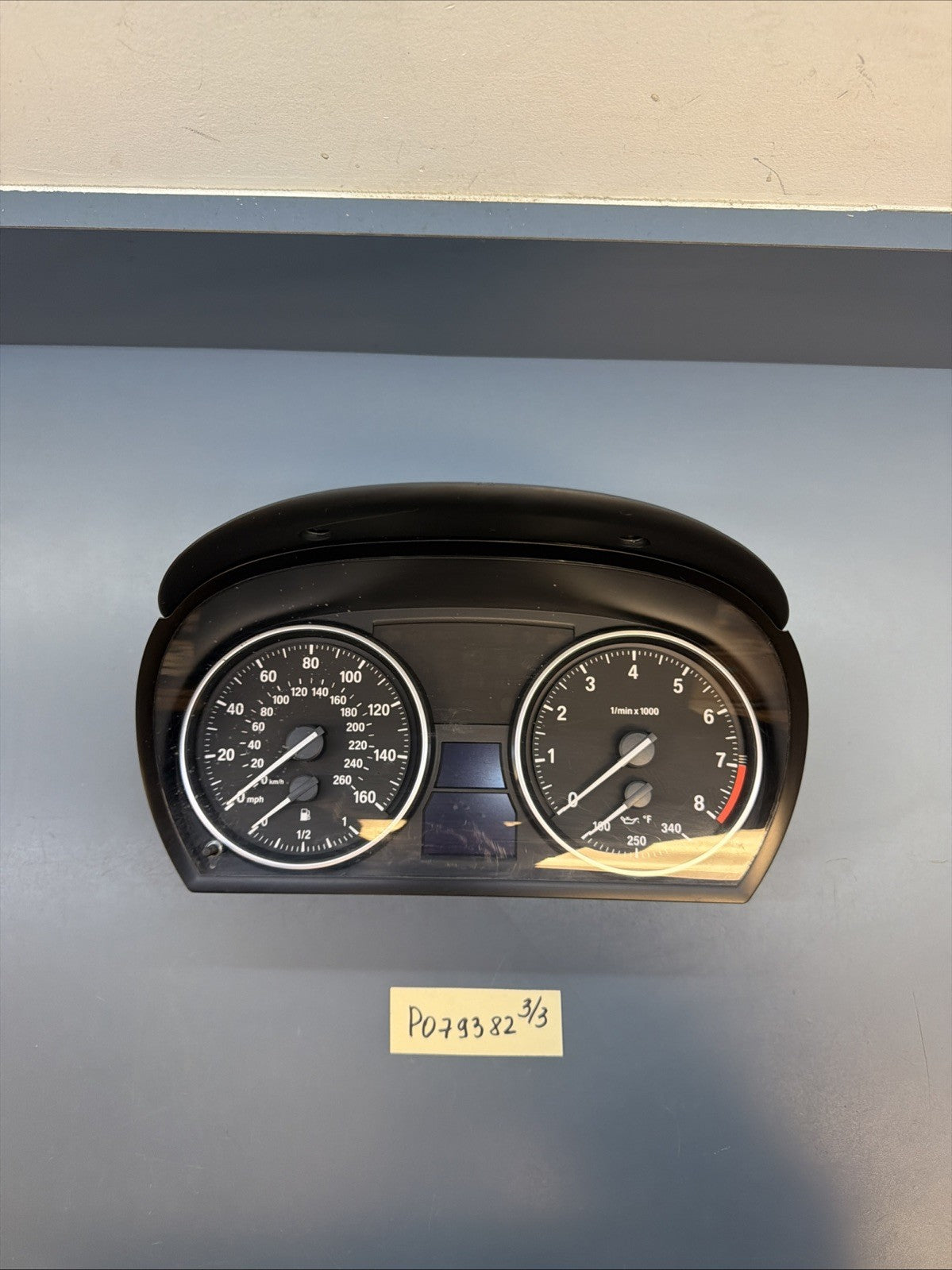 07-11 BMW E90 E91 E92 335 328 Speedometer Instrument Gauge Cluster 9166858 130K