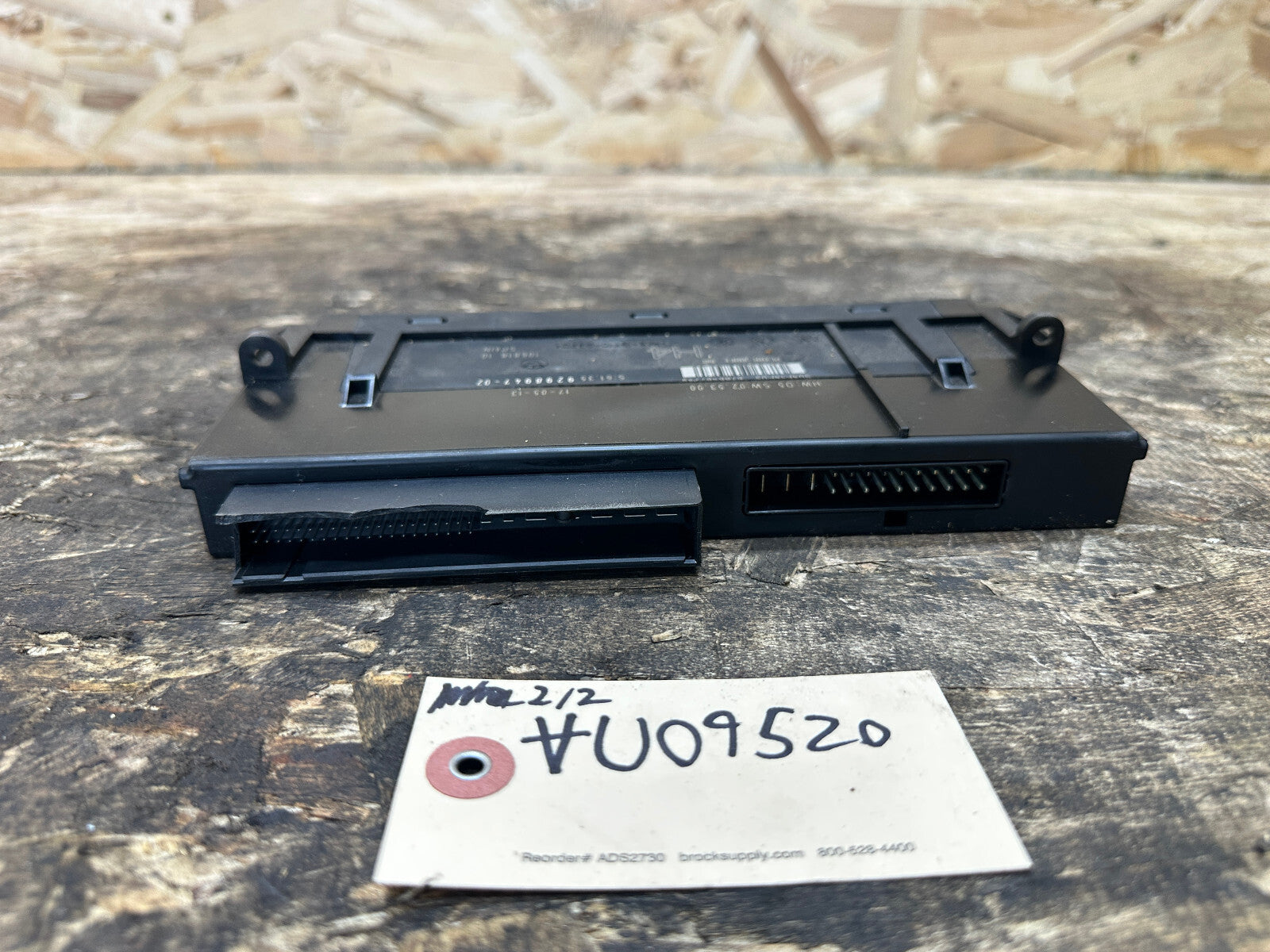 BMW 11-13 E88 1 SERIES CONVERTIBLE BODY CONTROL MODULE BCM OEM 9298947