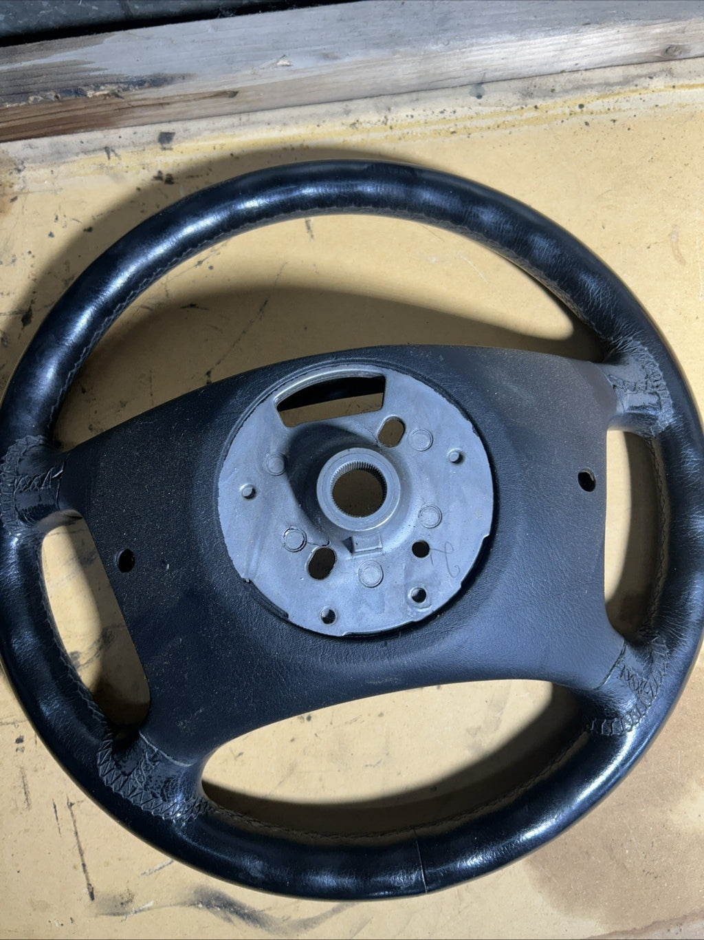 99-06 BMW OEM 330XI STEERING WHEEL W/O CONTROL SWITCHES LEATHER BLACK 6753947