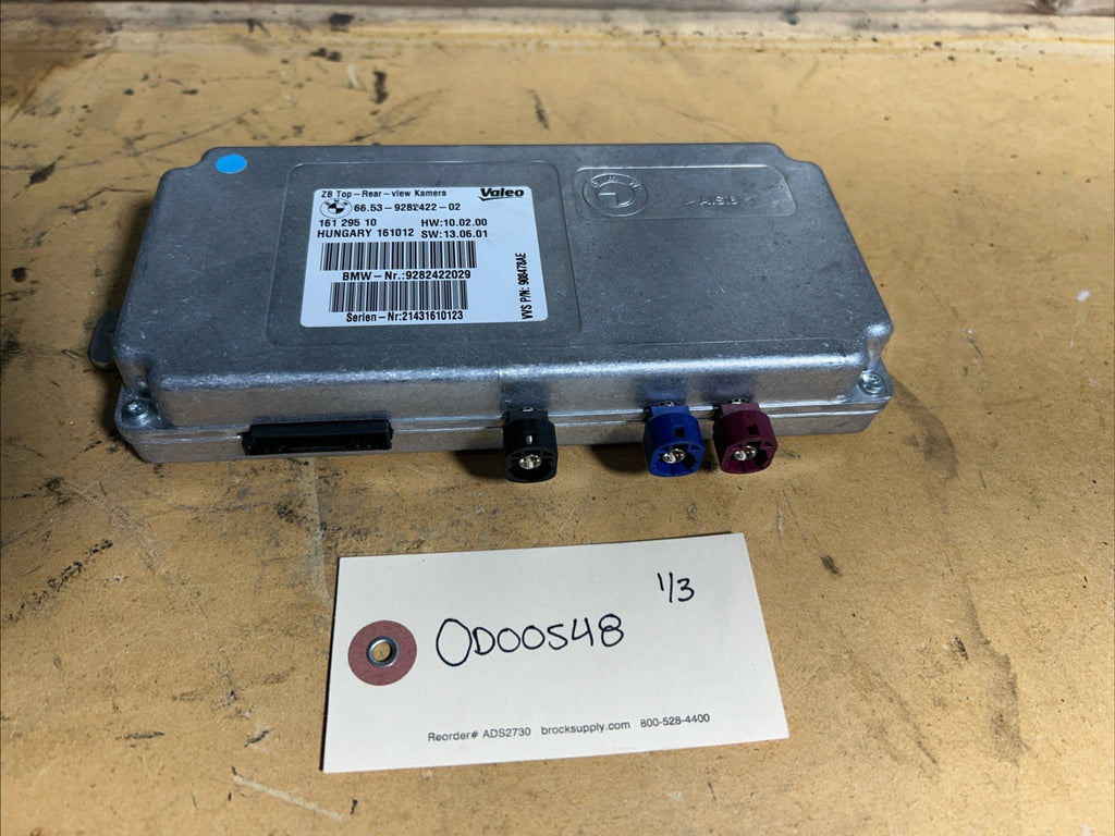 2011 - 2017 BMW X3 F25 Rear Camera Control Module Unit OEM 9282422