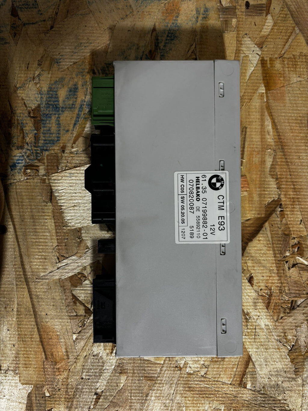 07-13 OEM BMW E93 M3 335 328 Convertible CTM Roof Folding Top Module Unit