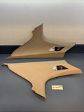 99-05 BMW E46 SEDAN Pair Of Left & Right Rear C Pillar Trim Panel BEIGE 8220243