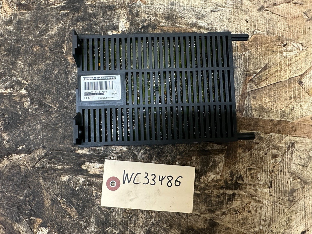 BMW 2003-2006 E83 X3 FOOTWELL HEADLIGHT LAMP CONTROL MODULE OEM 3413319