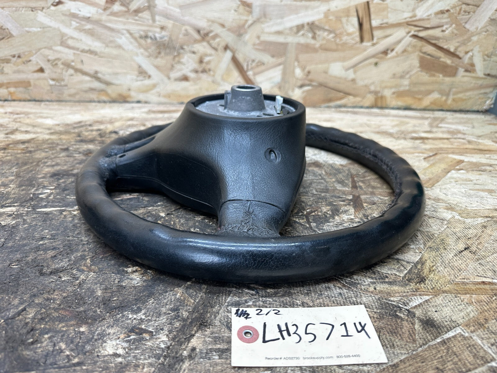 BMW 97-06 E53 E38 E39 E46 3/5/7 SERIES X5 SPORT LEATHER STEERING WHEEL 6761024