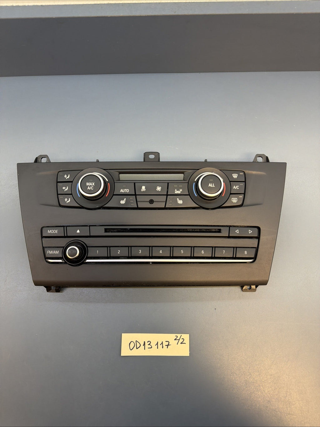 11-17 BMW F25 X3 Dashboard Temperature Climate Control Heated Panel 9289958