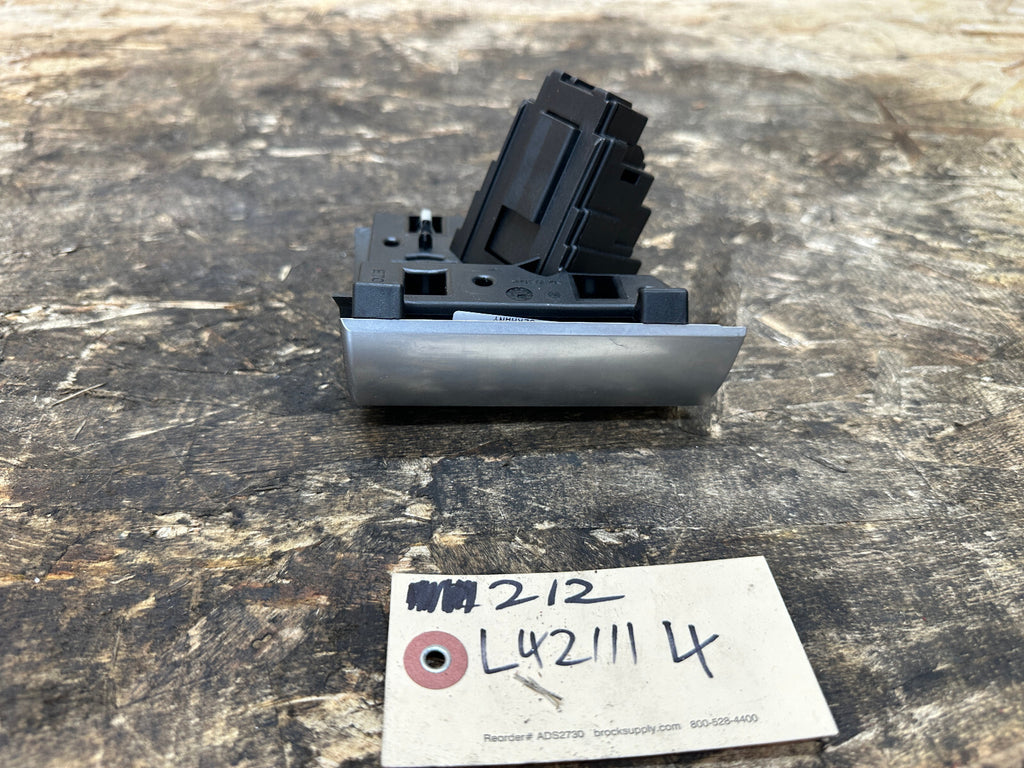 BMW 06-13 E70 X5 E71 X6 IGNTION START STOP SWITCH+KEY INSERT WOOD TRIM 9177973