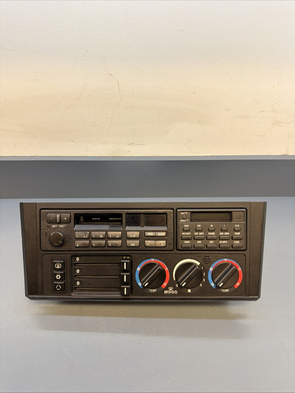 87-96 OEM BMW 530i E34 CLIMATE CONTROL UNIT AC HEATER 8351112