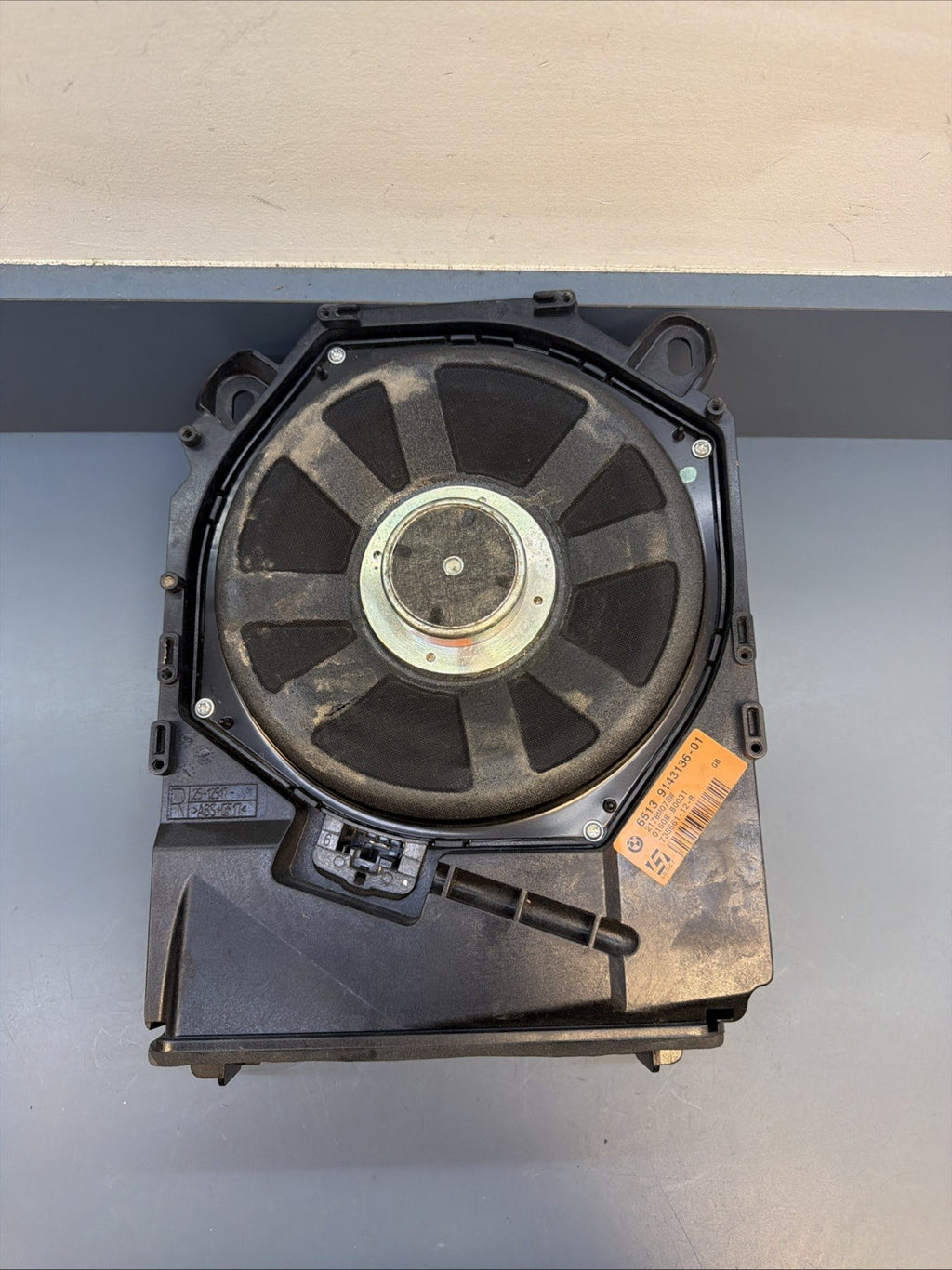 06-15 BMW X1 128I 330XI RIGHT PASSENGER SIDE SPEAKER SUBWOOFER OEM 65139143136