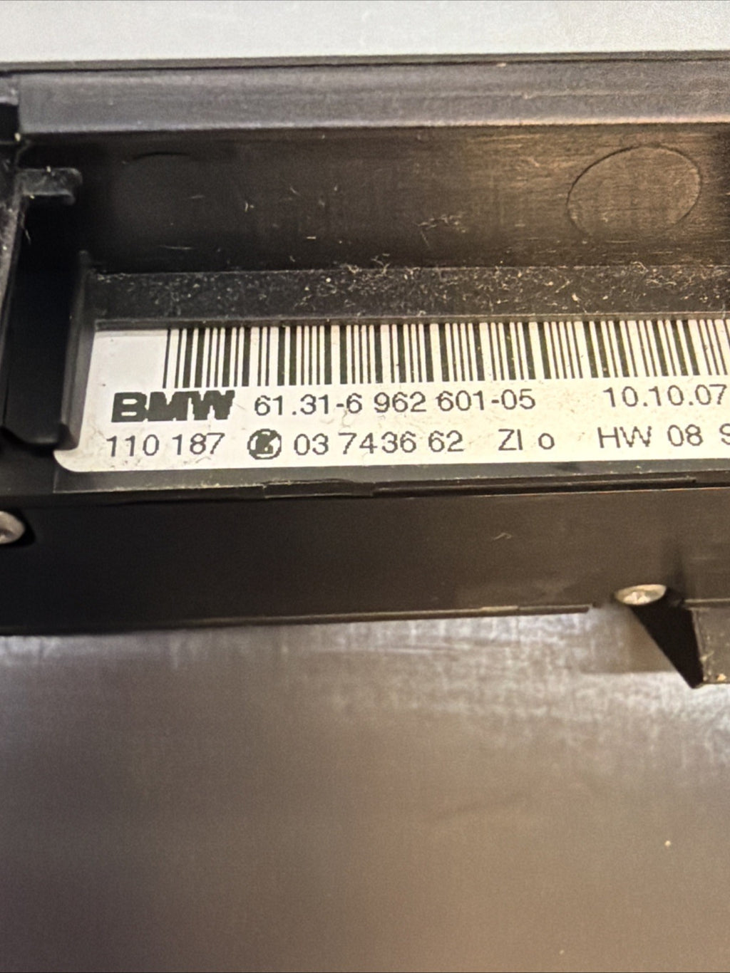 06-13 BMW E90 335i Heated Seats Control Switch Panel OEM 6962601