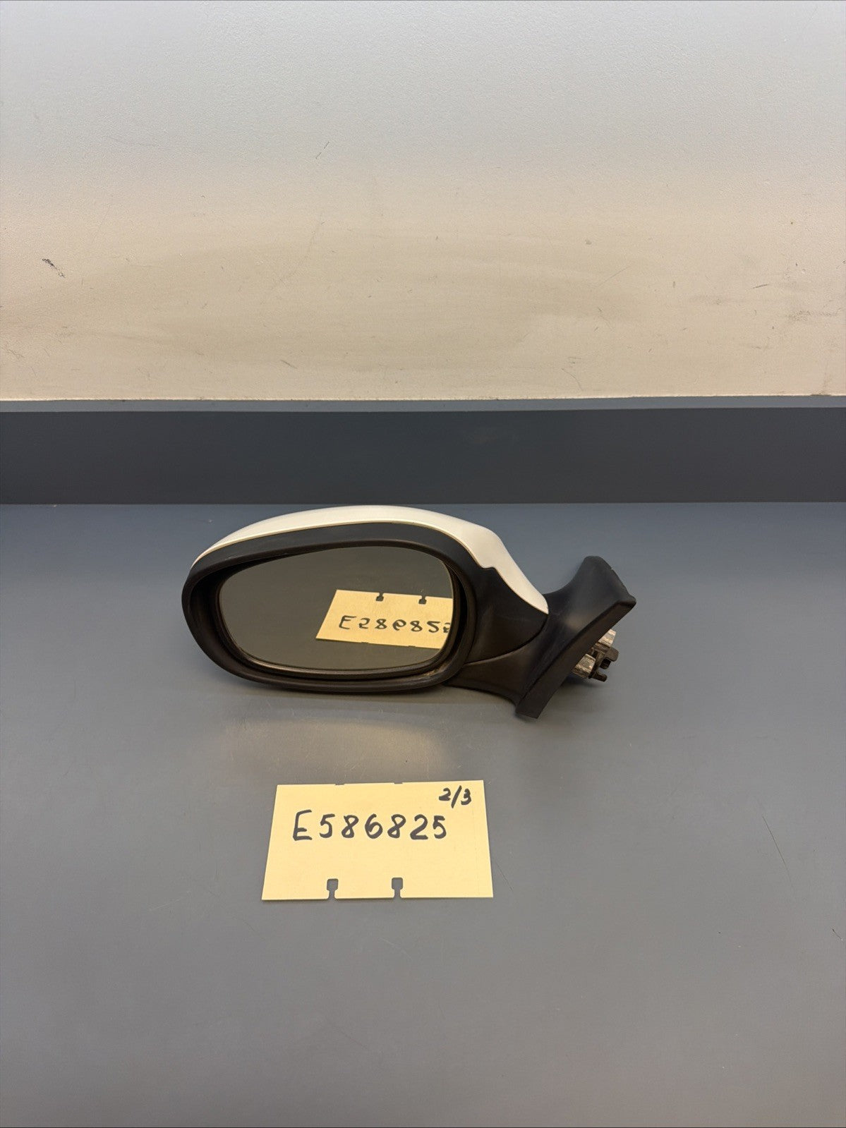 10-13 BMW E92 E93 3 Series LH Driver Side View Power Door Mirror 7208146 WHITE