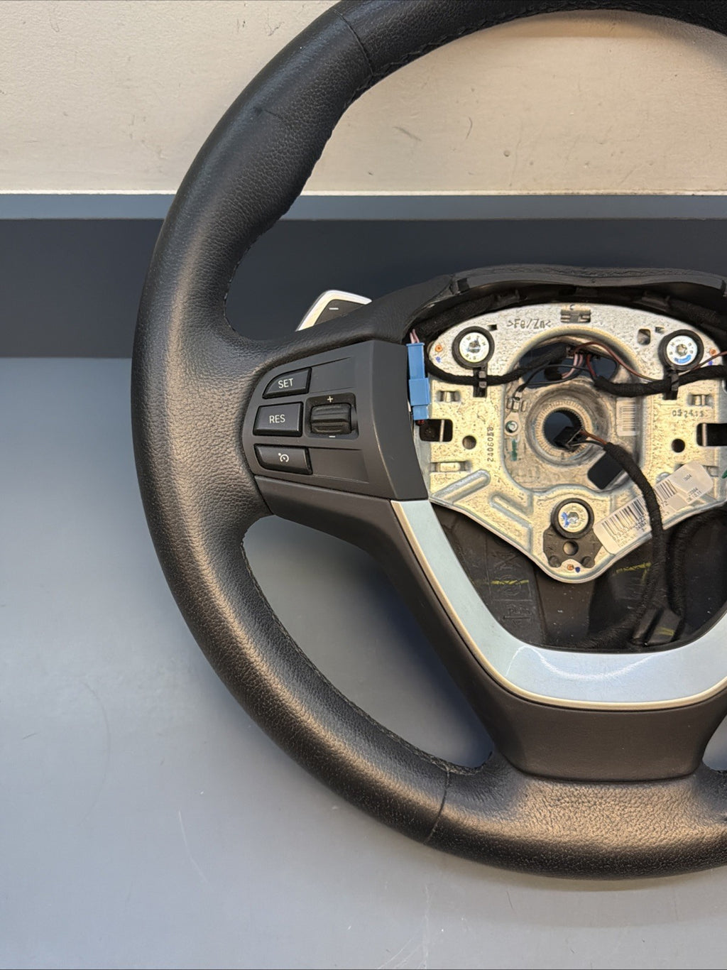 BMW 2011-2017 F25 X3 BLACK LETHER STEERING WHEEL HEATED SPORT OEM 2406058